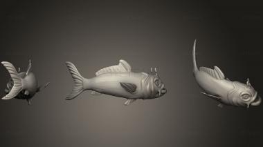 3D model Sculpt fish (STL)